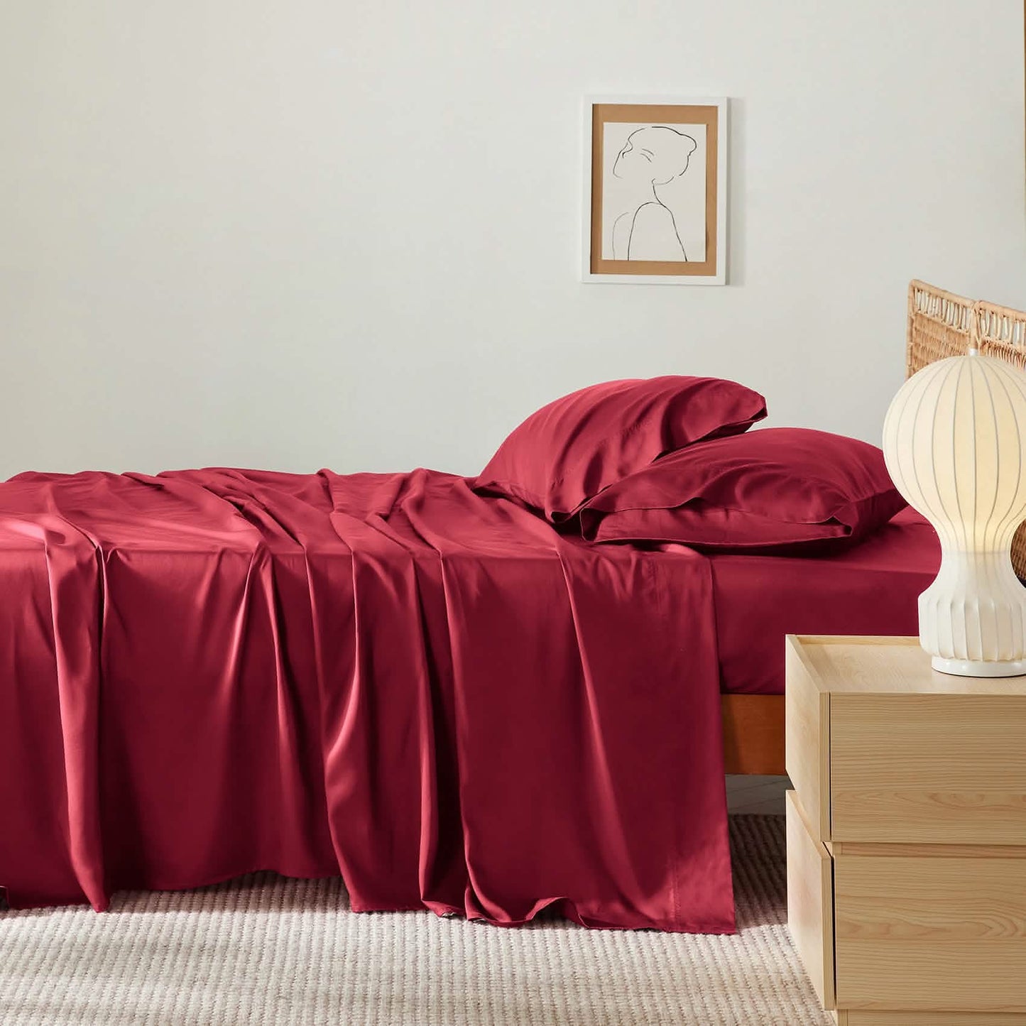Rayon Derived From Bamboo Sheet Set