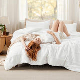 Pinch Pleat Comforter Set