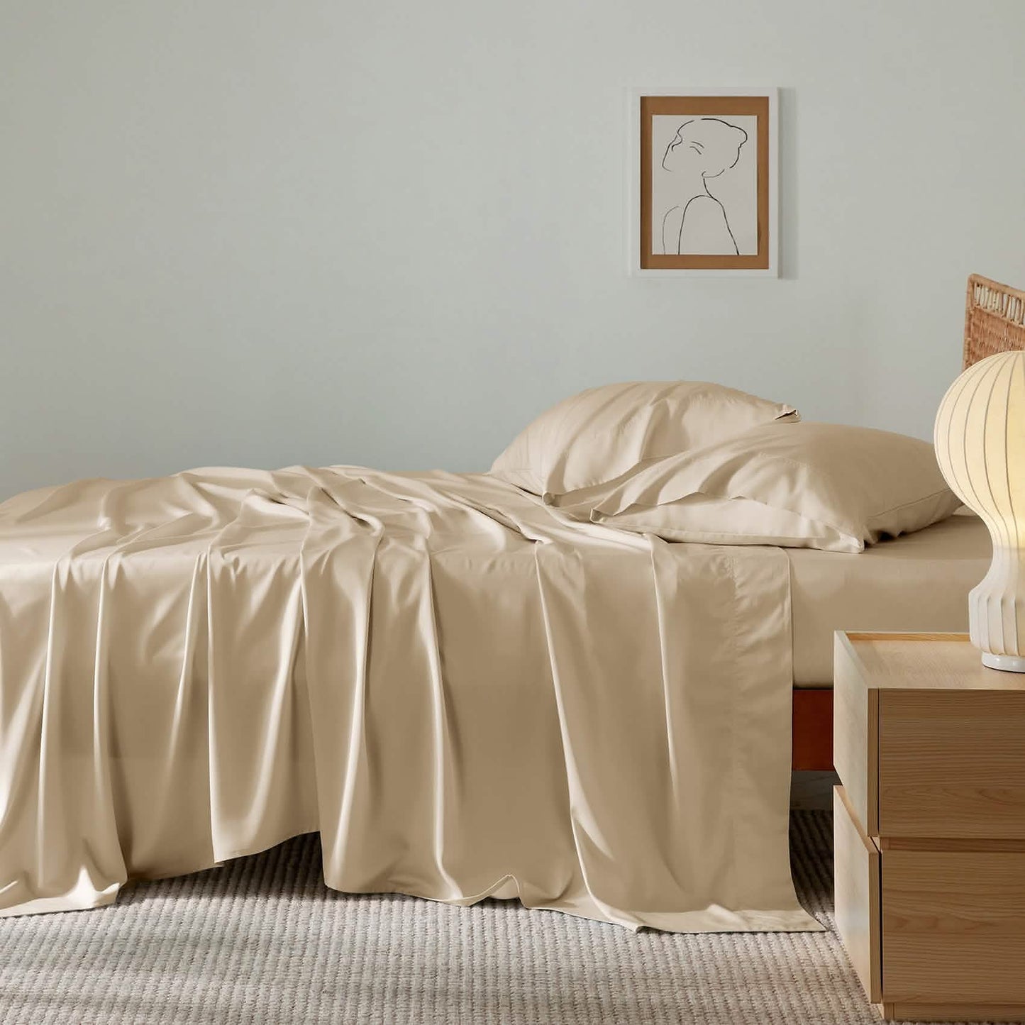 Rayon Derived From Bamboo Sheet Set