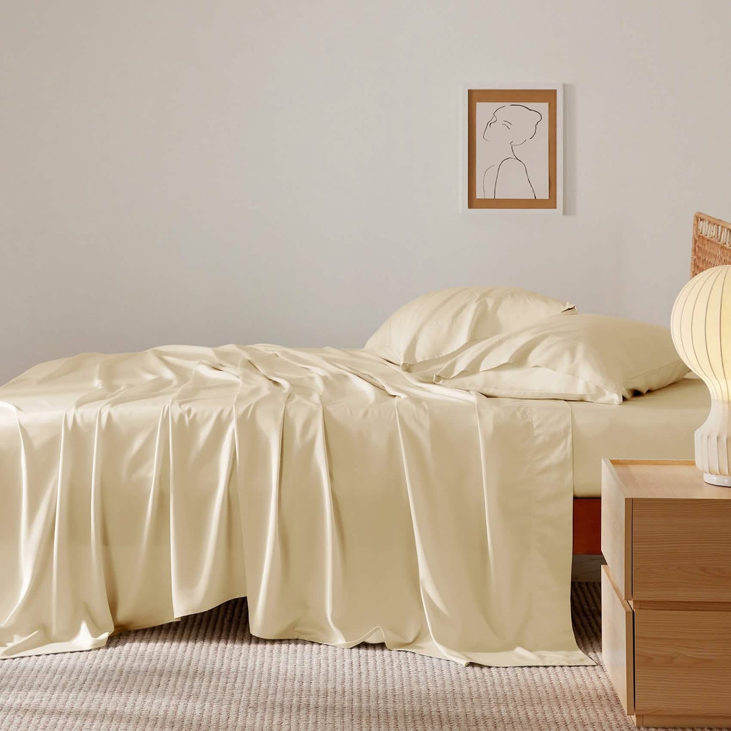Rayon Derived From Bamboo Sheet Set