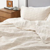 Bedsure Geometric Soft Ultrasonic Quilt Set