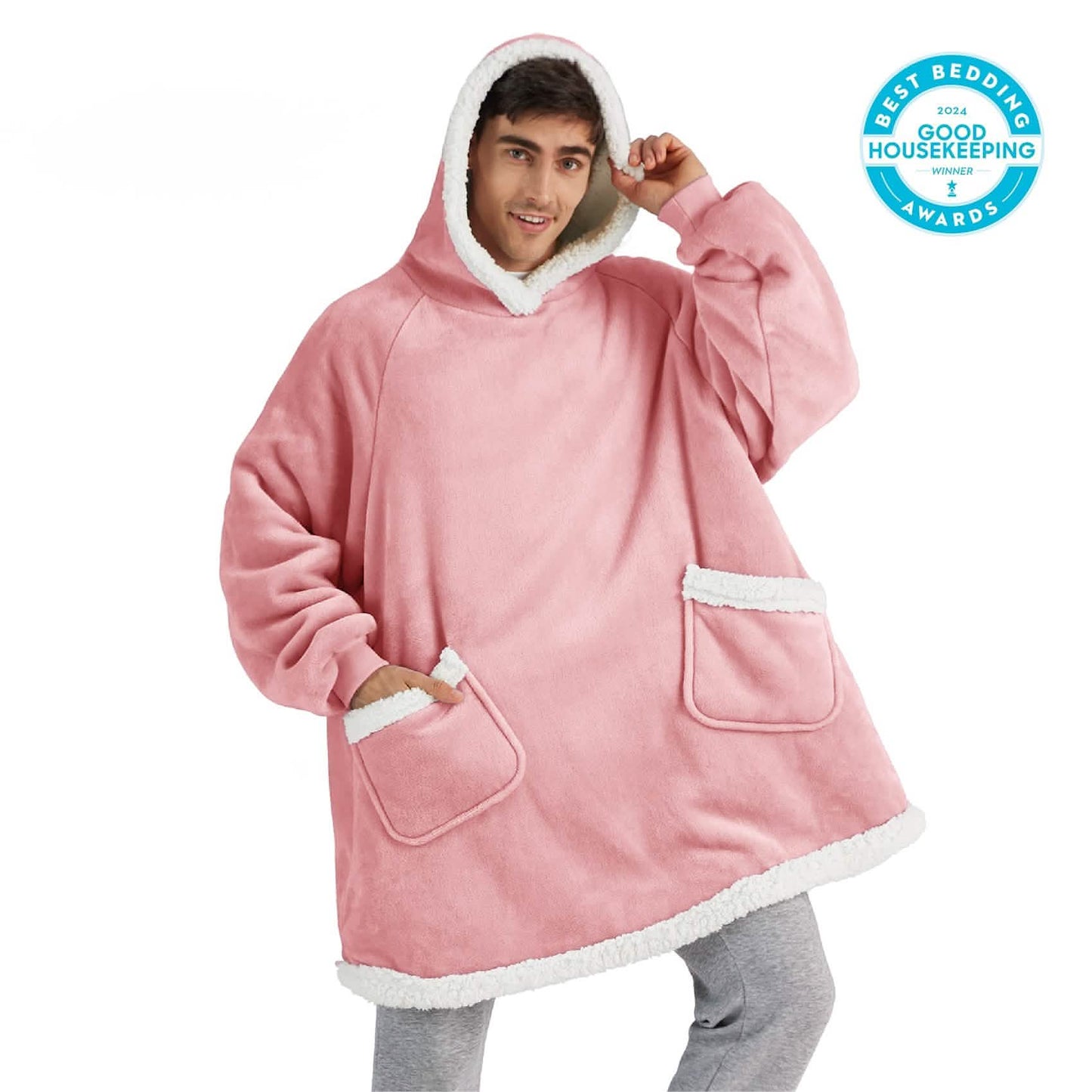 Sherpa Fleece Wearable Blanket