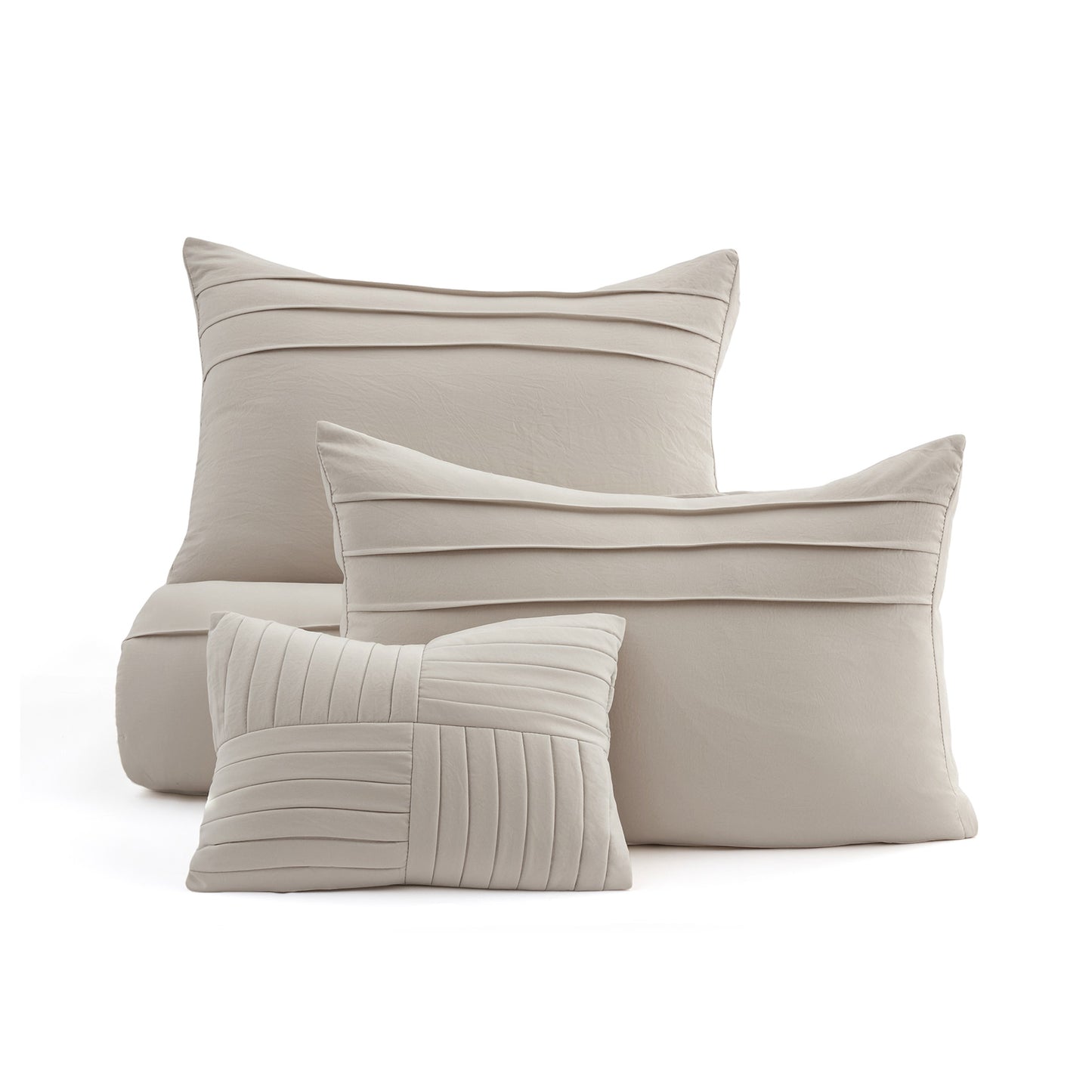 GentleSoft® Pinch Pleat Comforter Set
