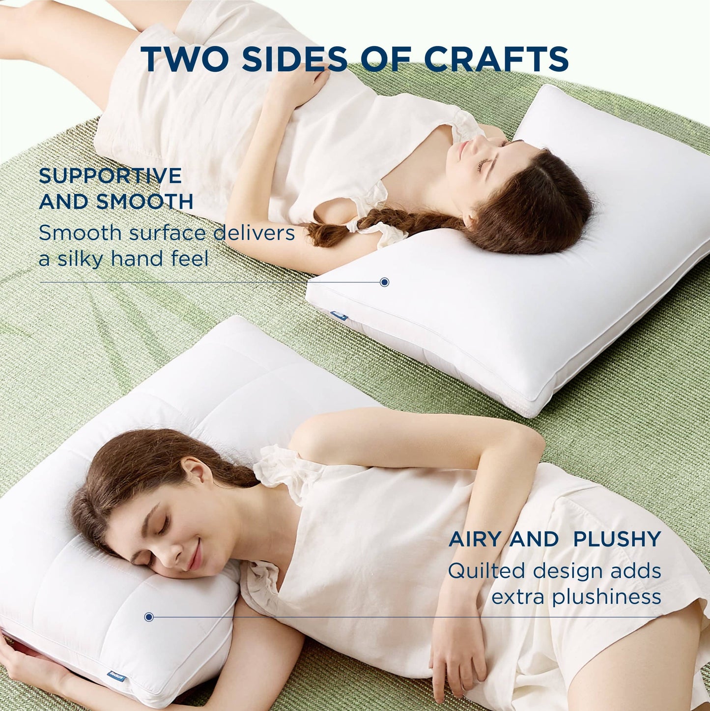 Reversible Rayon Derived from Bamboo Pillows