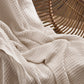 Cotton Waffle Weave Blanket