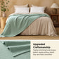 Pure Cutton Baske Weave Blanket