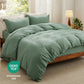 Prewashed Microfiber Duvet Cover Set