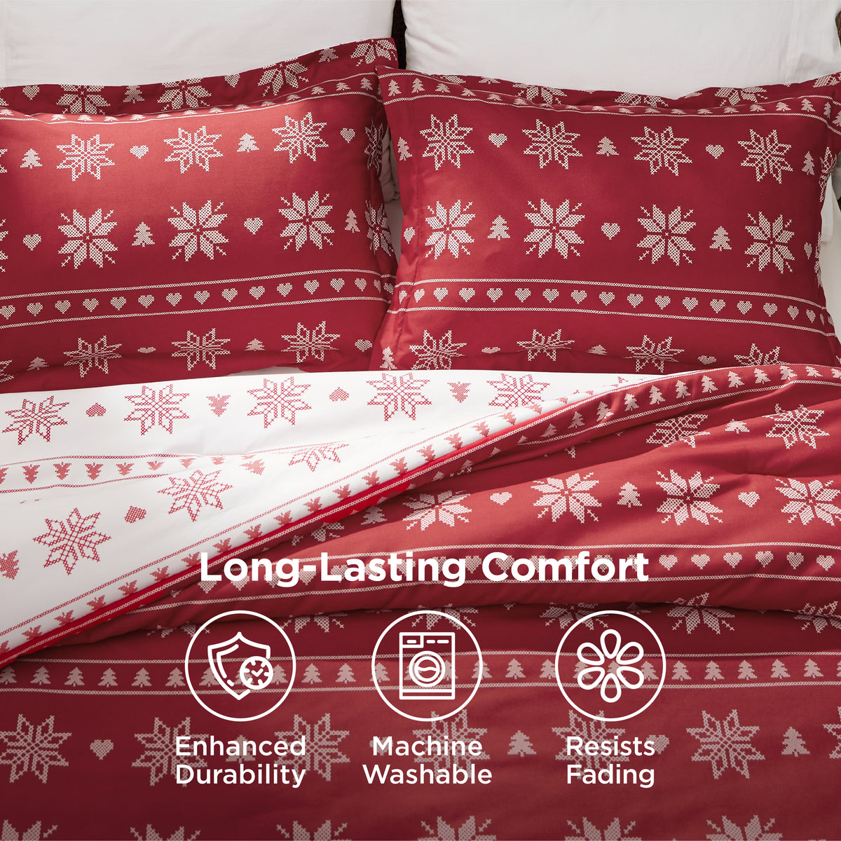 Christmas Plaid Comforter Set
