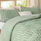 Fluffy Arch Tufted Comforter Set