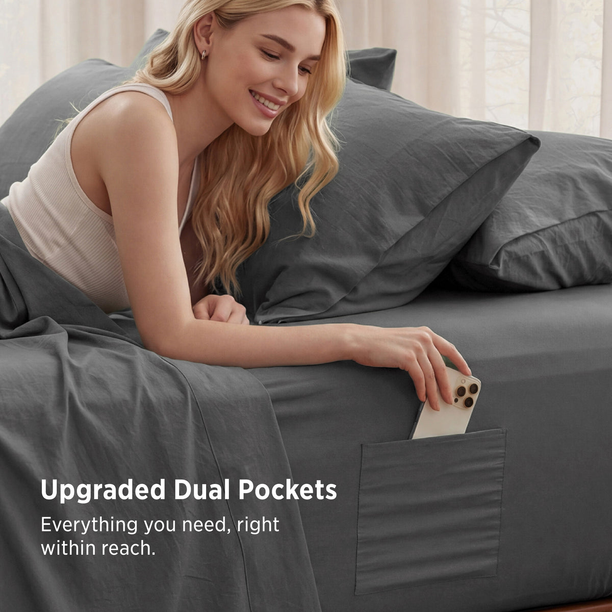 6-Pieces Extra Deep Sheet Sets