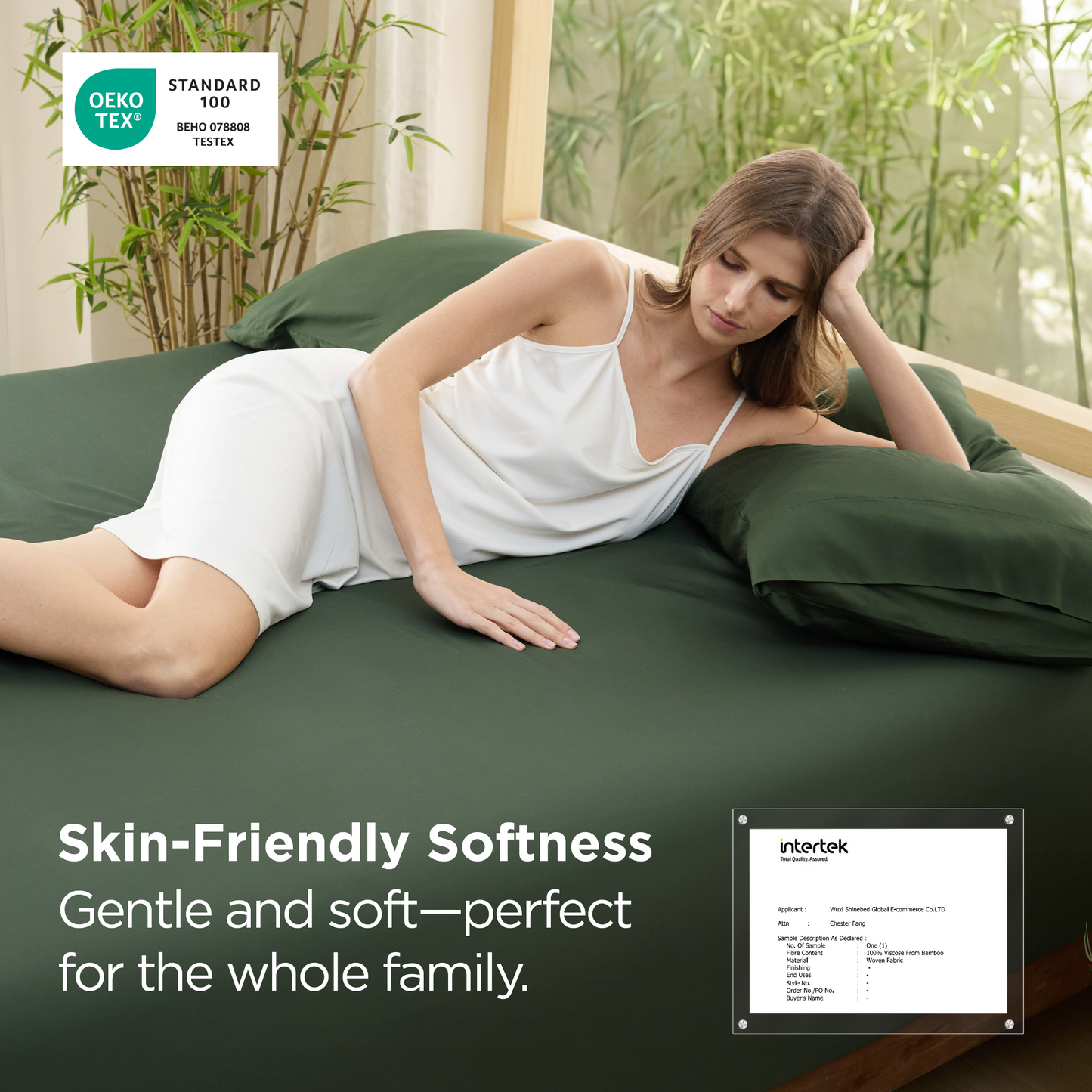 GentleSoft® Rayon Derived From Bamboo Fitted Sheet