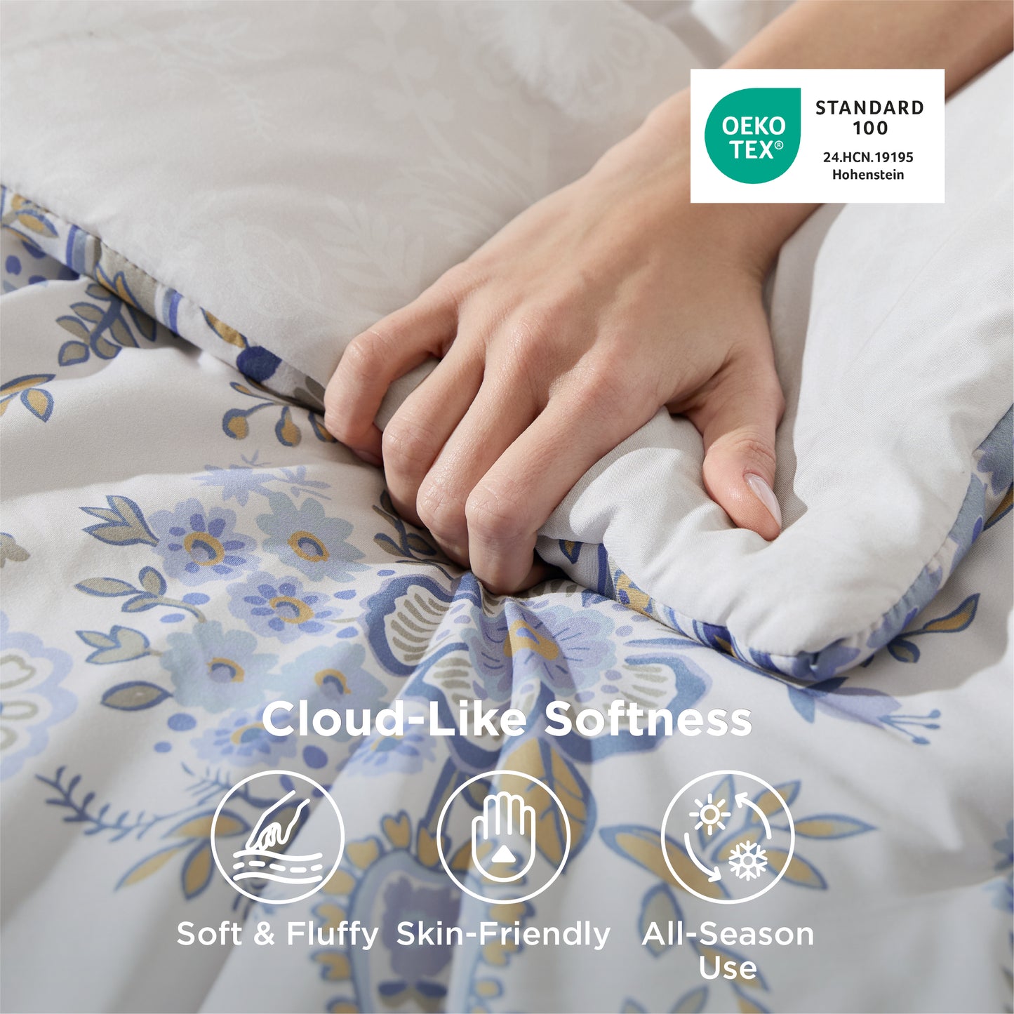 Floral Comforter Set