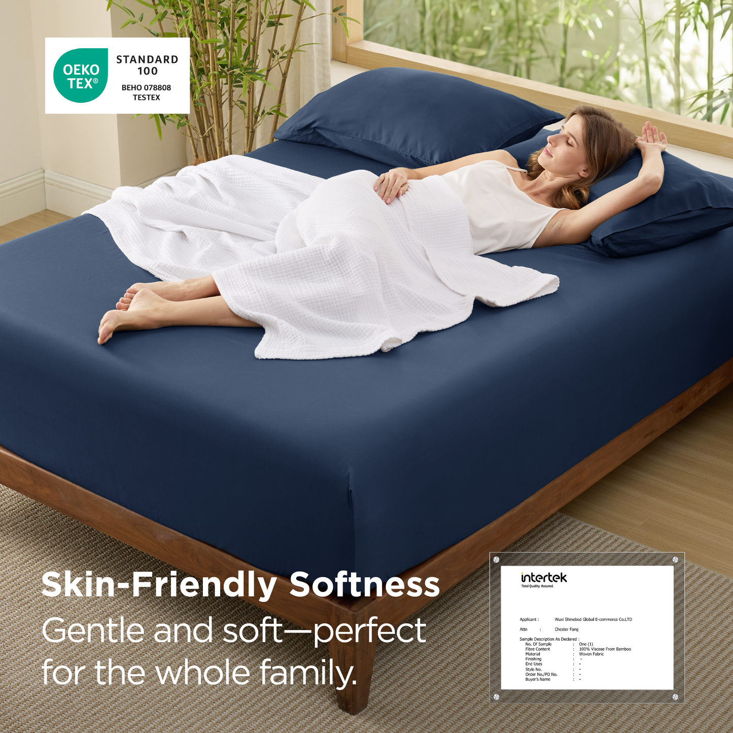 GentleSoft® Rayon Derived From Bamboo Fitted Sheet