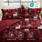 Christmas Plaid Comforter Set