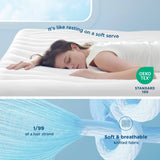 Bedsure Breescape Cooling Mattress Pad with Quilted Fitted Cover