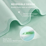 Bedsure Breescape Reversible Cooling Blanket for Hot Sleepers