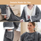 GentleSoft® Full-body Sherpa Fleece Wearable Heated Blanket