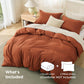 Brushed Microfiber Duvet Cover Set