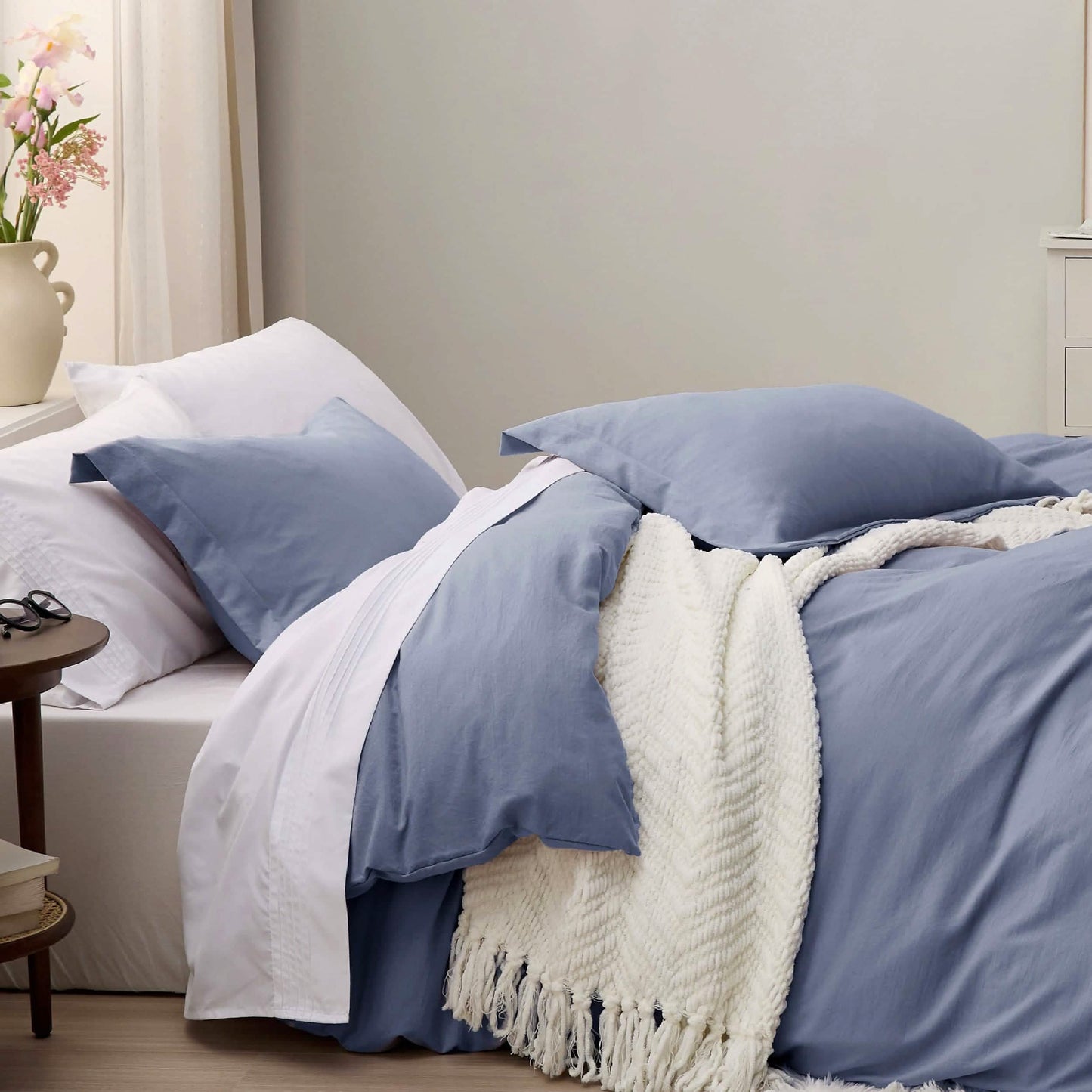 ButterySoft Ultra Soft Hypoallergenic Microfiber Duvet Cover Set