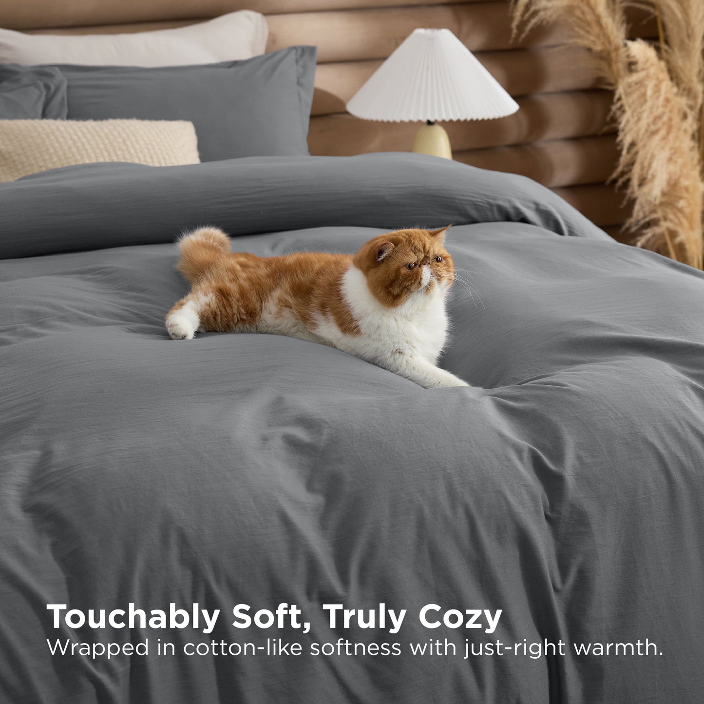 Prewashed Cotton-like Down Alternative Bed-in-a-bag