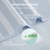 Bedsure Breescape Reversible Cooling Blanket for Hot Sleepers