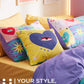 U by 100% Cotton - Authenticity Throw Pillow Cover