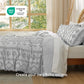 Boho Tufted Embroidery Duvet Cover Set