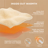 Bedsure Electric Heated Flannel Blanket