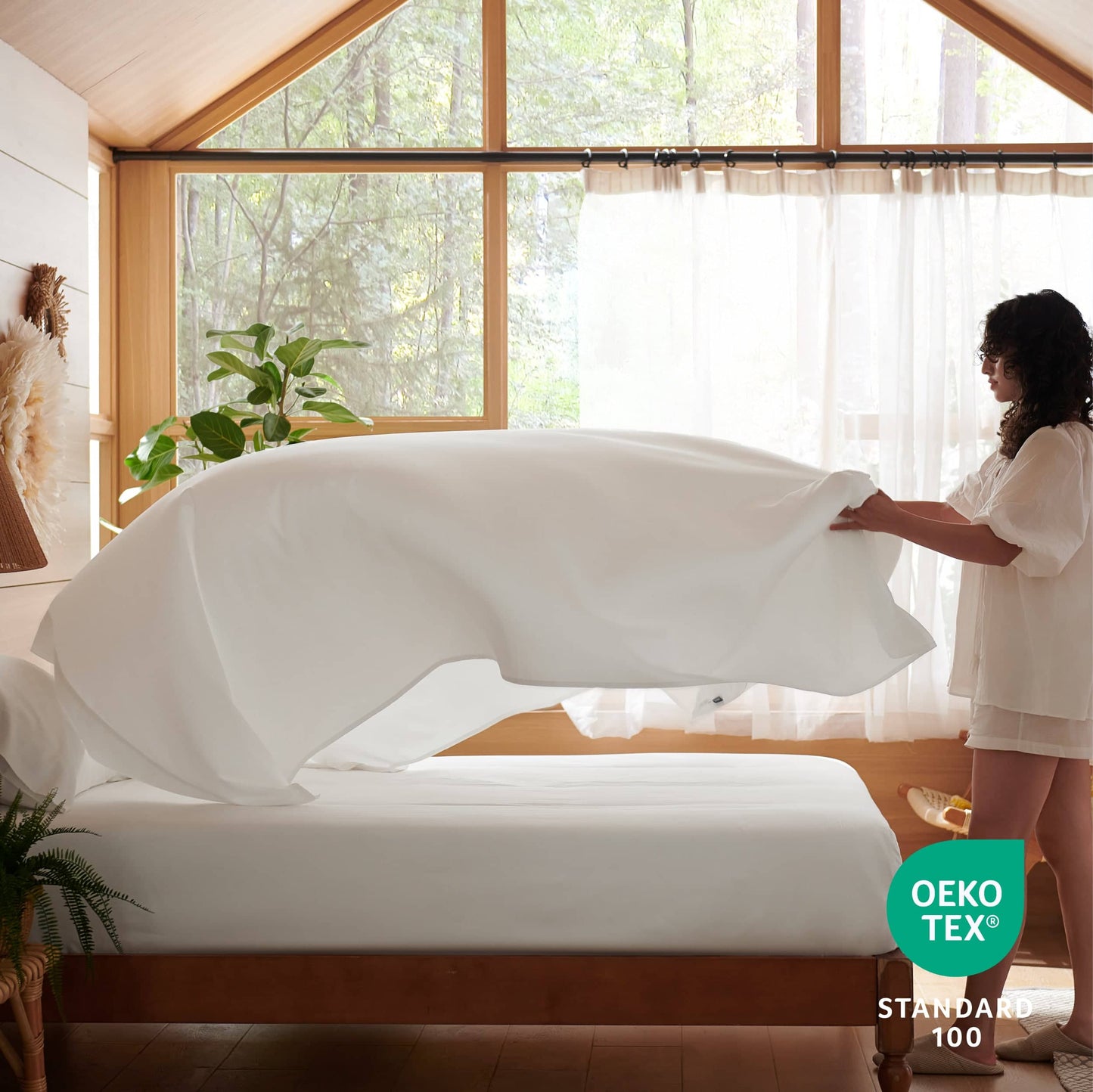 Lyocell Cotton Sheet Set - Cooling Sheets