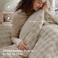 3D Cloud Bubble Flannel Duvet Cover