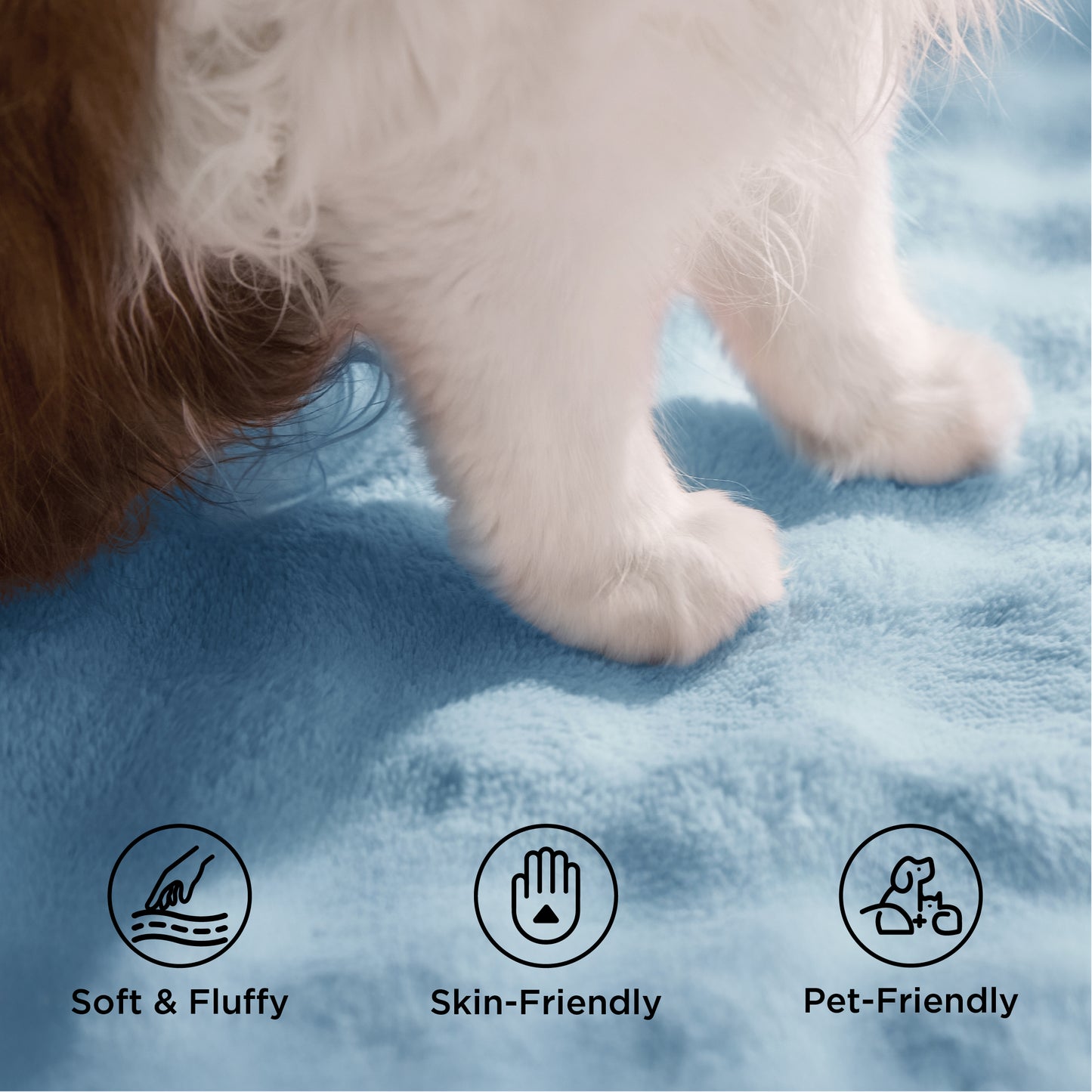 Bubble Flannel Area Rug