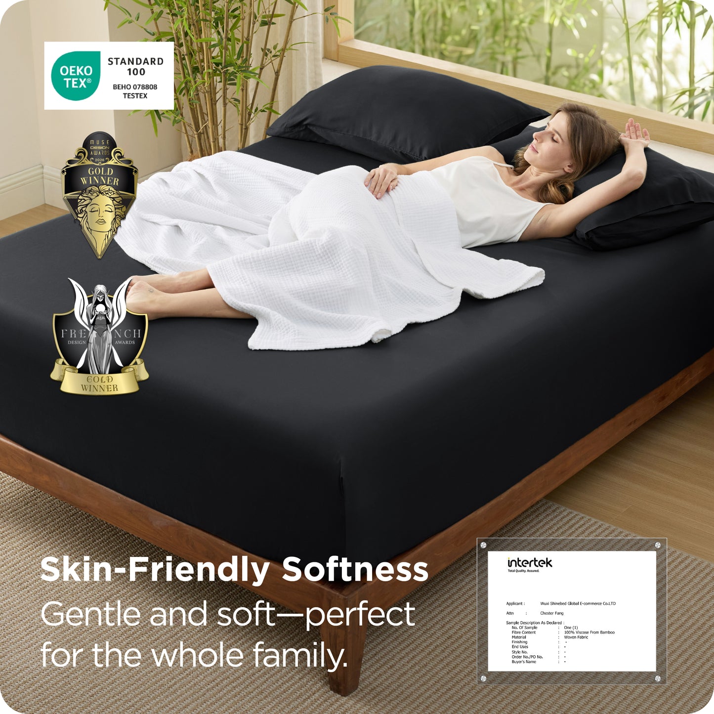 Rayon Derived From Bamboo Fitted Sheet