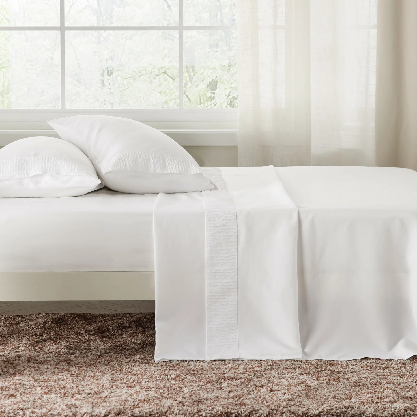 Ruched Sheet Set