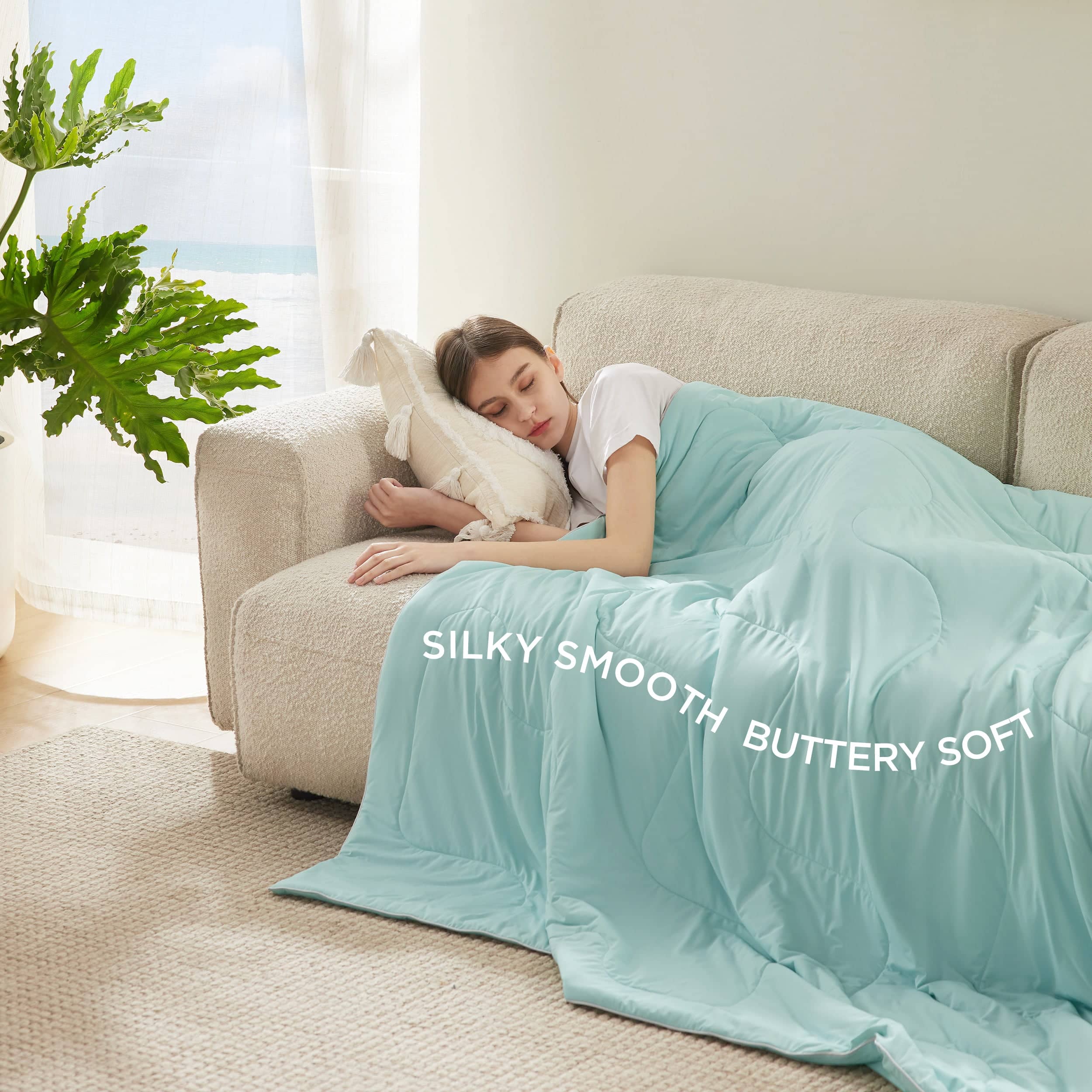 Bedsure Breescape Cooling Blankets for Hot Sleepers and Night Sweats