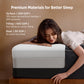 Rayon Derived From Bamboo Blend Mattress Topper