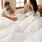 White Duck Down Feather Comforter
