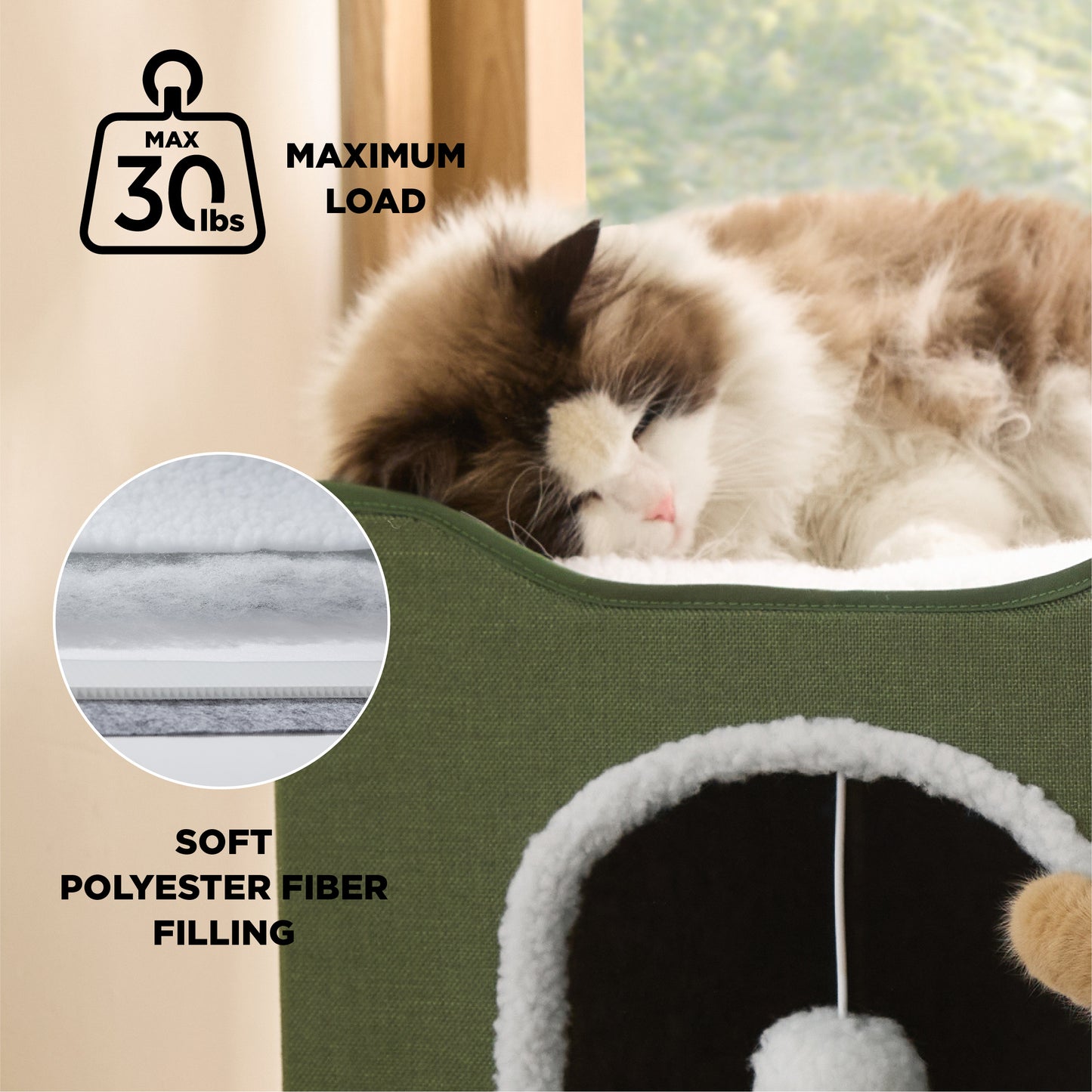 Cat Beds for Indoor Pet Cat House