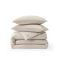 PureWoven™ Washed Cotton Striped Duvet Cover Set