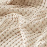 Viscose from Bamboo Waffle Weave Blanket