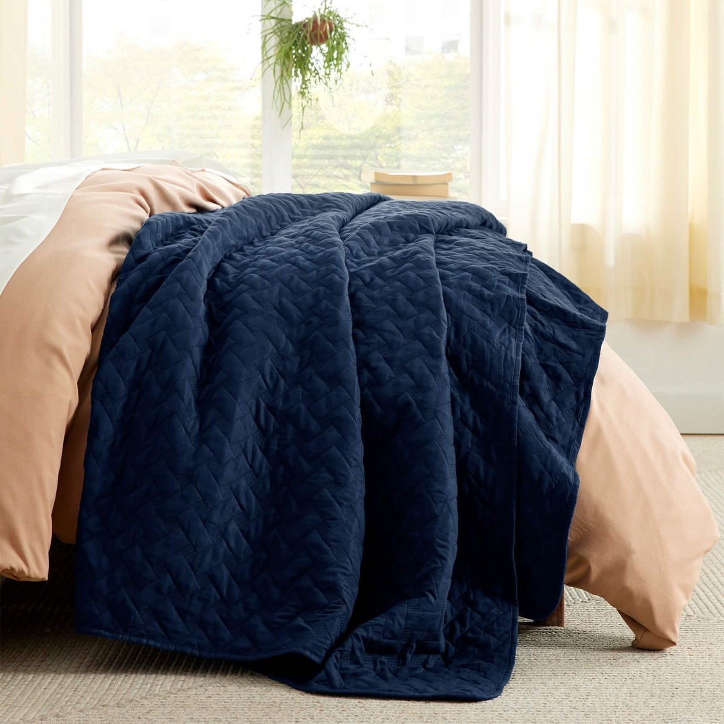 Basket-weave Quilt Set