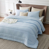 Reversible Warm and Cooling Comforter Set