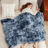 Bubble Faux Fur Blanket