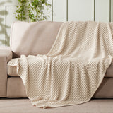 Viscose from Bamboo Waffle Weave Blanket