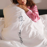 Marilyn Monroe™ Duvet Cover Set White Sketch