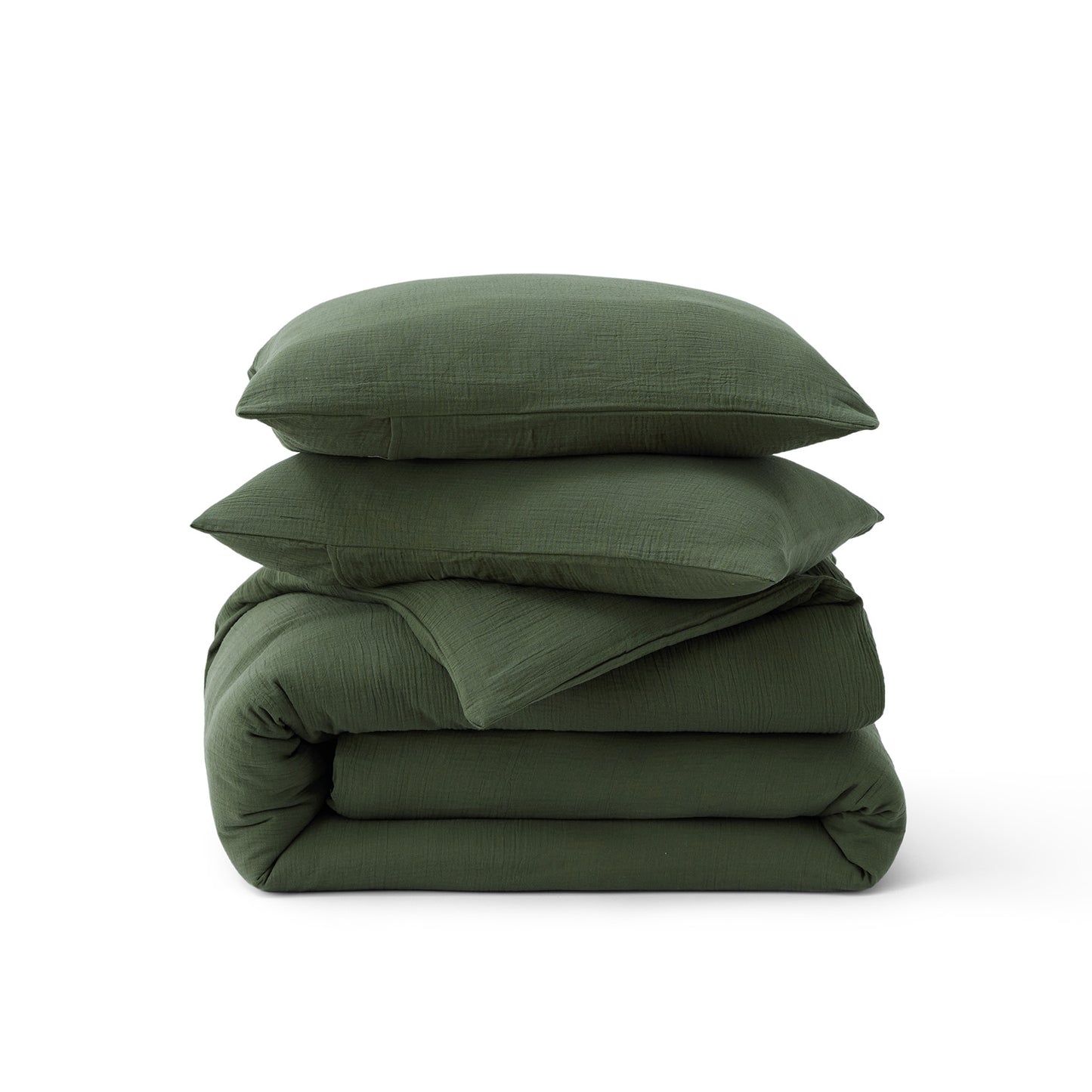 Rayon From Bamboo Cotton Muslin Duvet Cover Set