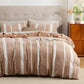 GentleSoft® Cotton Boho Waffle Weave Duvet Cover Set