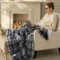 GentleSoft® Plaid Flannel Heated Blanket