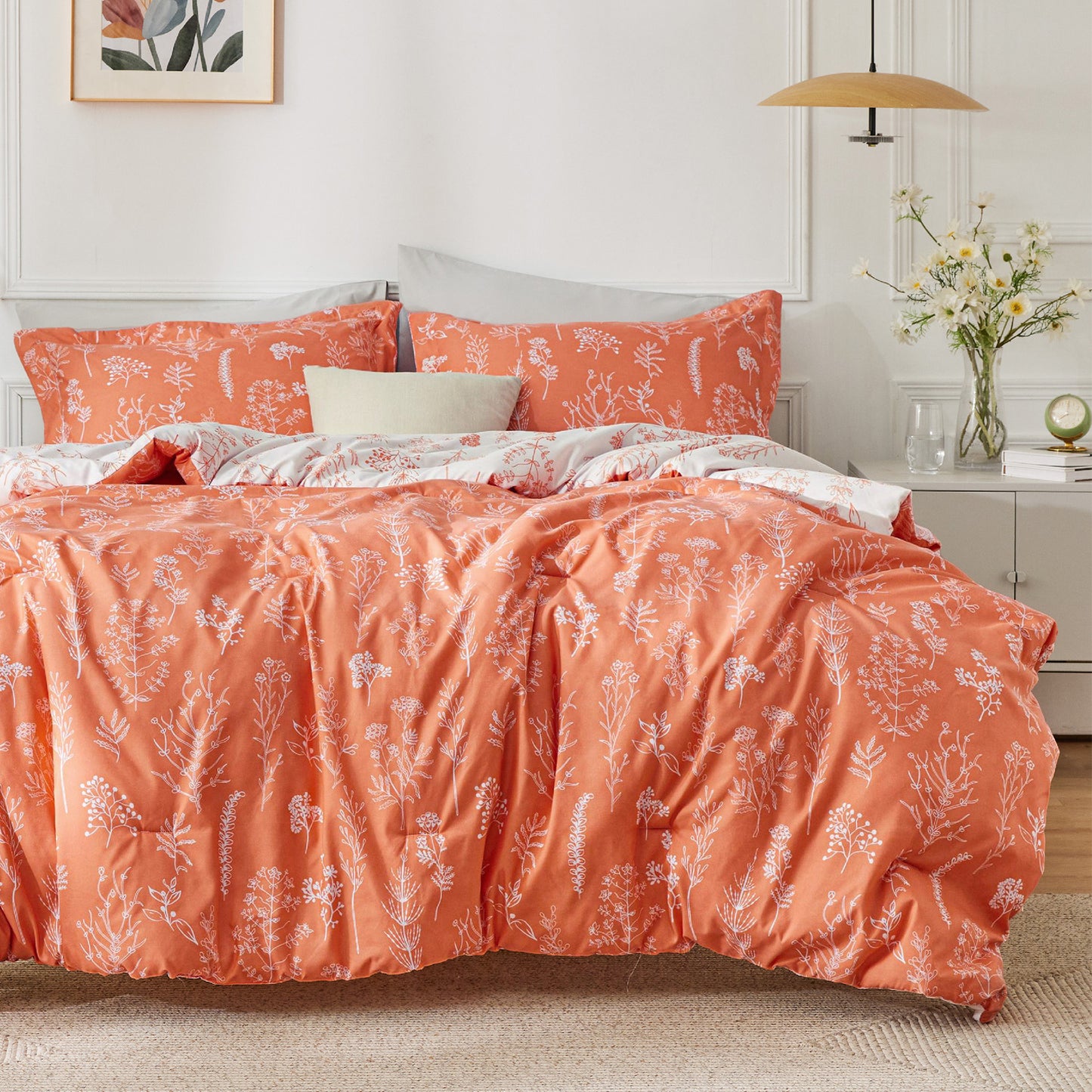 GentleSoft™ Floral Comforter Set