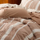 GentleSoft® Cotton Boho Waffle Weave Duvet Cover Set