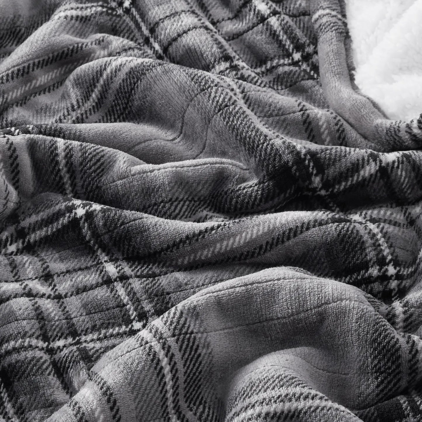 GentleSoft® Plaid Flannel Heated Blanket